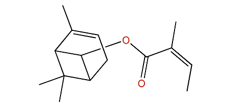 Chrysanthenyl (Z)-2-methyl-2-butenoate